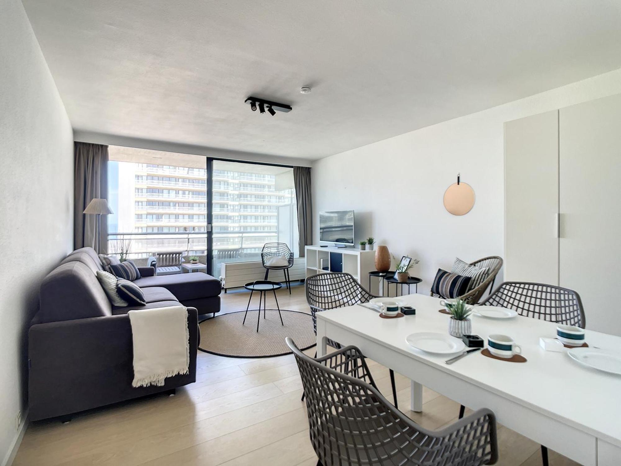 Oostende Studio Royal Ascot Q7 Met Terras En Zeezicht Op Toplocatie Εξωτερικό φωτογραφία