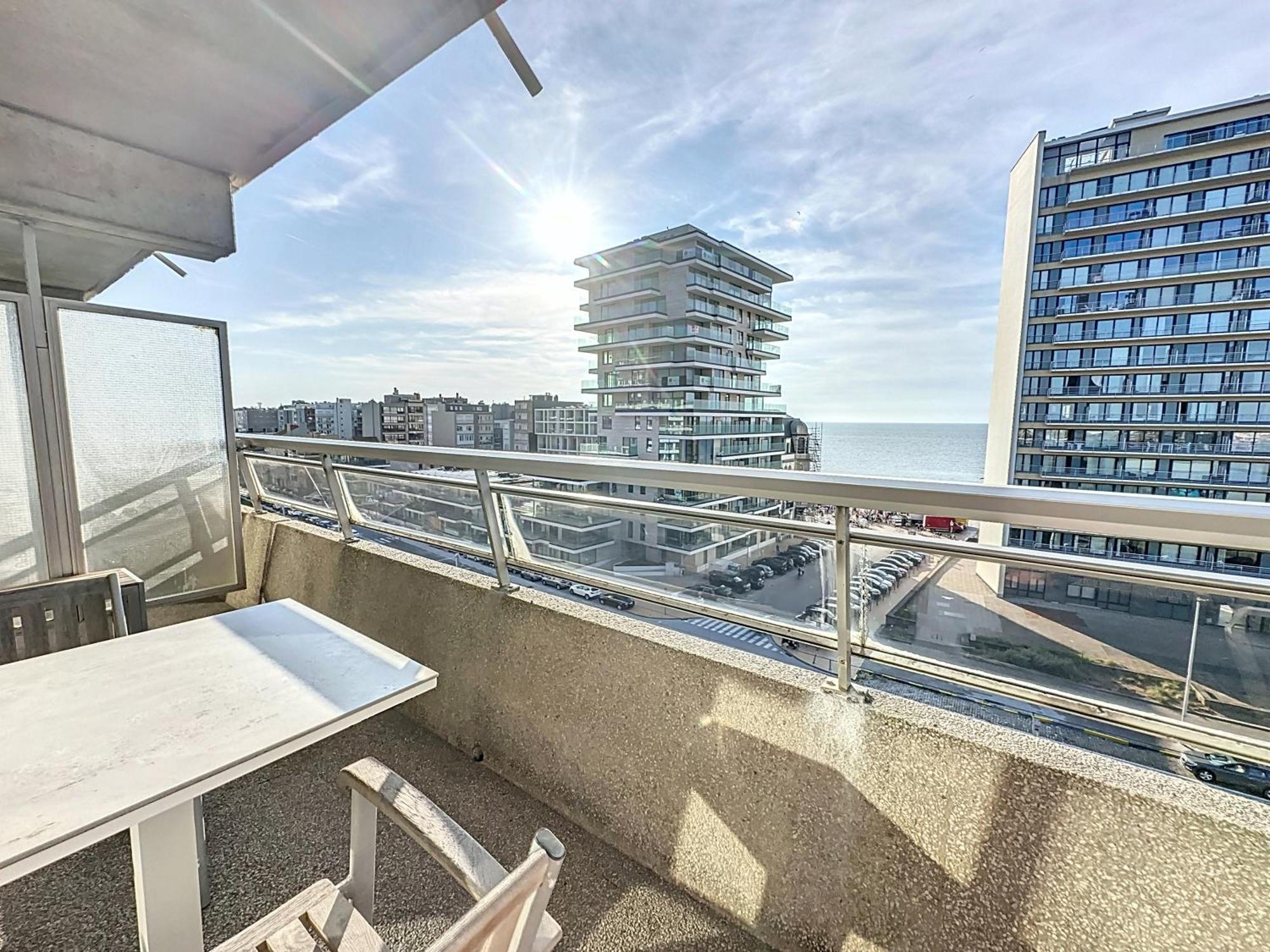 Oostende Studio Royal Ascot Q7 Met Terras En Zeezicht Op Toplocatie Εξωτερικό φωτογραφία